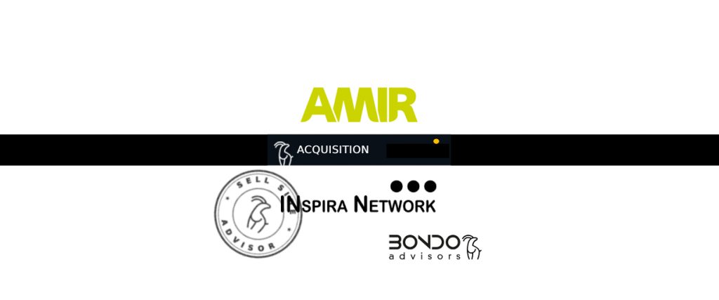 Bondo Advisors asesora a Inspira Network en su venta a Amir