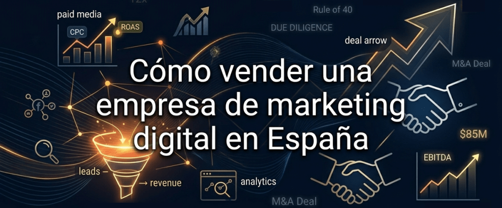 Cómo vender una empresa de marketing y publicidad digital en España