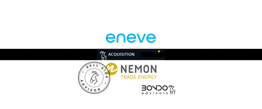 Bondo Advisors asesora a los accionistas de Nemon en su venta al grupo Eneve