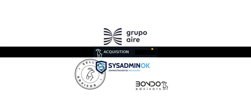 Bondo Advisors asesora a SysadminOK en su venta a Grupo Aire