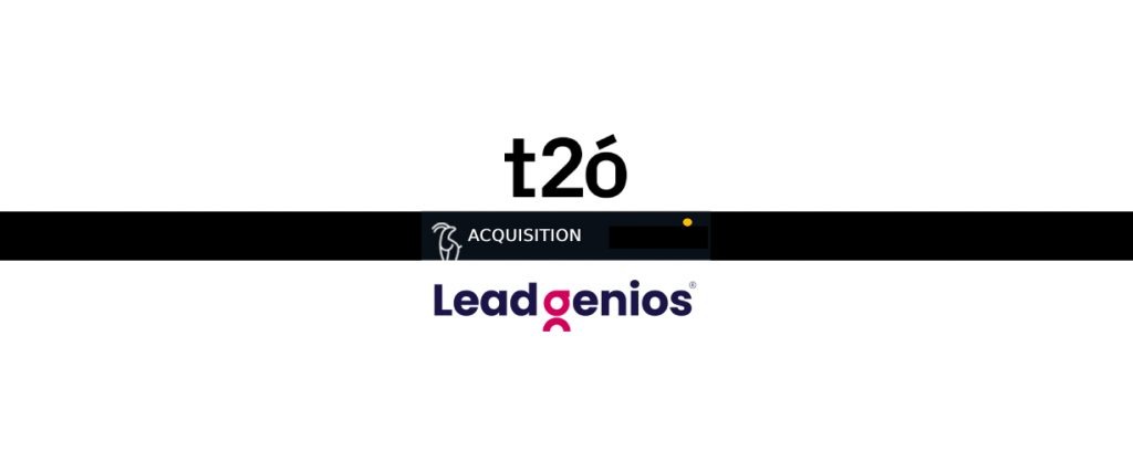 Bondo Advisors advises Leadgenios on its integration into t2ó